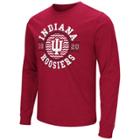 Men's Campus Heritage Indiana Hoosiers Zigzag Long-sleeve Tee, Size: Xl, Dark Red