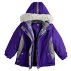 Girls 4-6x Zeroxposur Carol 3-in-1 Systems Jacket, Size: 6-6x, Brt Purple