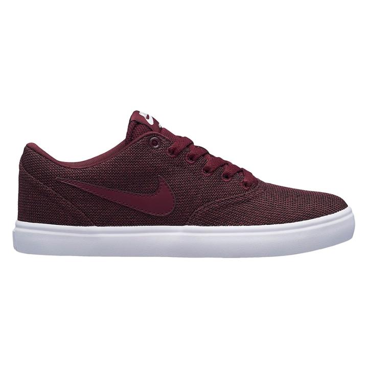 Nike Sb Check Solar Canvas Women's Sneakers, Size: 8, Red