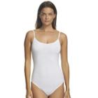 Jezebel Spaghetti Strap Tank Top Bodysuit 900274, Women's, Size: Xl, White