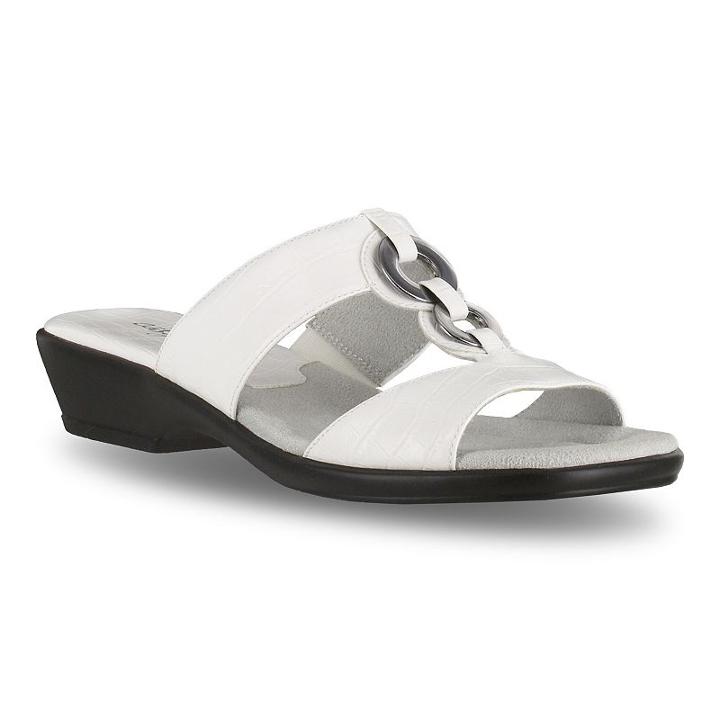 Easy Street Fiery Women's Sandals, Size: Medium (9), White Oth
