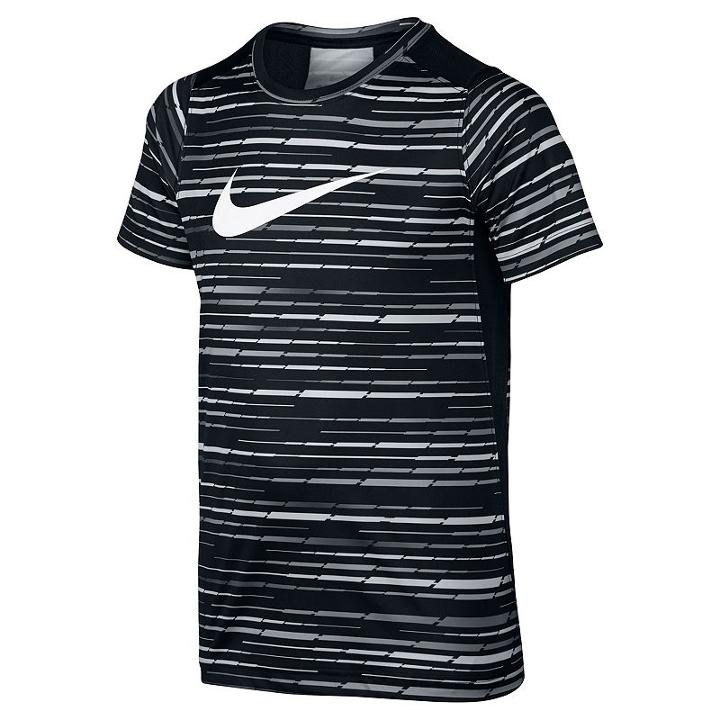 Boys 8-20 Nike Striped Legacy Tee, Boy's, Size: Large, Dark Grey