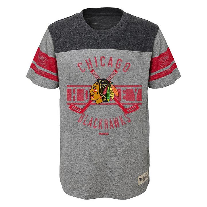 Boys 8-20 Reebok Chicago Blackhawks Lineage Tee, Boy's, Size: L(14/16), Red