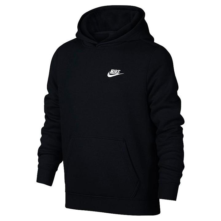 Boys 8-20 Nike Pullover Hoodie, Boy's, Size: Small, Grey (charcoal)