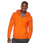 Men's Tek Gear&reg; Ultra Soft Fleece Hoodie, Size: Xl, Med Orange