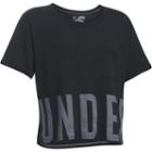Girls 7-16 Under Armour Studio Tee, Size: Medium, Black
