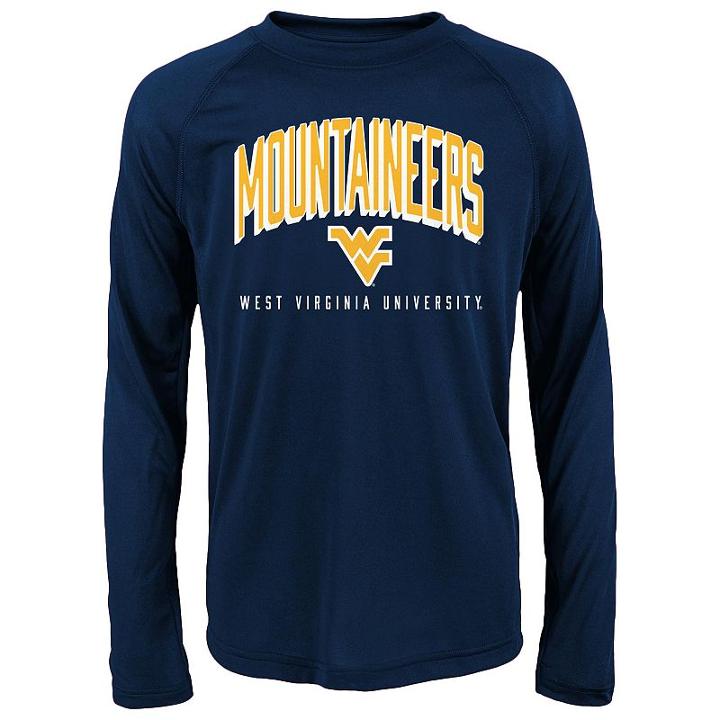 Boys 4-7 West Virginia Mountaineers Performance Tee, Size: M(5/6)