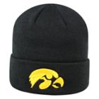 Adult Top Of The World Iowa Hawkeyes Tow Knit Beanie, Men's, Black