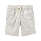Boys 4-12 Oshkosh B'gosh&reg; Solid Pull-on Shorts, Size: 12, White