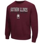 Men's Southern Illinois Salukis Fleece Sweatshirt, Size: Large, Med Red