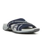 Dr. Scholl's Pacific Women's Slide Sandals, Size: Medium (8.5), Blue