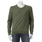 Big & Tall Sonoma Goods For Life&trade; Solid V-neck Sweater, Men's, Size: 4xb, Lt Green