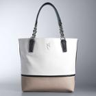Simply Vera Vera Wang Catherine Tote, Women's, White