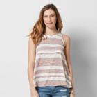 Women's Sonoma Goods For Life&trade; Swing Tank, Size: Small, Red