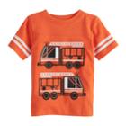 Baby Boy Jumping Beans Tee Chest-seam Graphic Tee, Size: 12 Months, Med Orange