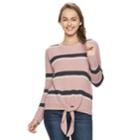 Juniors' Pink Republic Tie-front Sweater, Teens, Size: Xs, Purple
