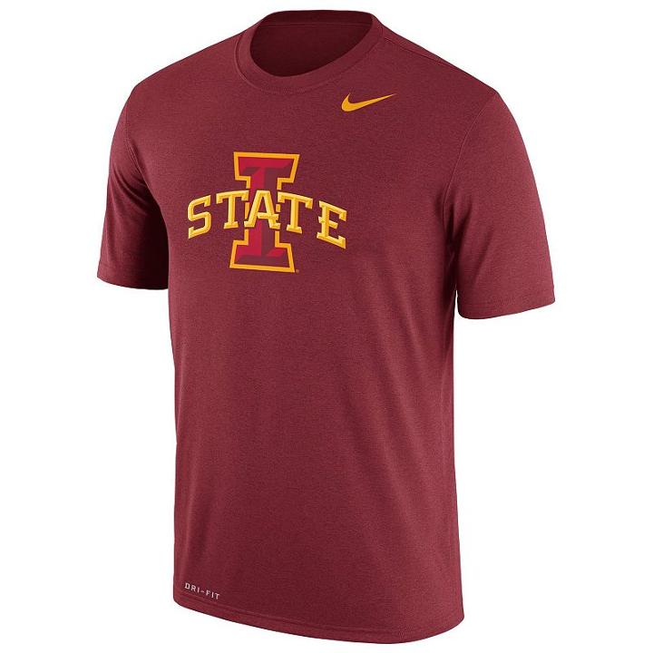 Men's Nike Iowa State Cyclones Legend Dri-fit Tee, Size: Small, Red