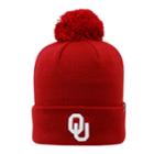 Youth Top Of The World Oklahoma Sooners Pom Beanie, Adult Unisex, Med Red