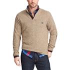 Men's Chaps Regular-fit Mockneck Pullover Sweater, Size: Xxl, Natural