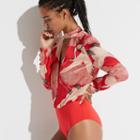 K/lab Crane Choker Neck Bodysuit, Girl's, Size: Xs, Ovrfl Oth