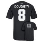 Men's Reebok Los Angeles Kings Drew Doughty Premier Tee, Size: Xl, Black