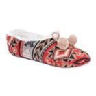 Women's Muk Luks Knit Ballet Slippers, Size: L-xl, Red