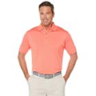 Big & Tall Men's Grand Slam Classic-fit Patterned Driflow Performance Golf Polo, Size: Xxl Tall, Orange Oth