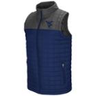 Men's West Virginia Mountaineers Amplitude Puffer Vest, Size: Xxl, Blue (navy)
