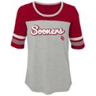Girls 7-16 Oklahoma Sooners Fan-tastic Tee, Size: S 7-8, Grey