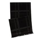 Men's Van Heusen Plaid Woven Scarf, Black