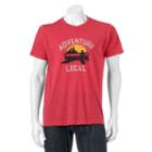 Men's Woolrich Modern-fit Logo Graphic Tee, Size: Xxl, Med Pink