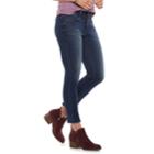 Women's Sonoma Goods For Life&trade; Midrise Skinny Ankle Jeans, Size: 14 Avg/reg, Blue (navy)