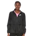 Woman's Nike Sportswear Woven Jacket, Size: Xl, Grey (charcoal)