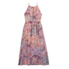 Girls 7-16 Iz Amy Byer Fit & Flare Ruffled Cold Shoulder Dress, Size: 7, Pink Floral