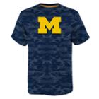 Boys 8-20 Michigan Wolverines Vector Dri-tek Tee, Size: M 10-12, Blue (navy)