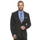 Men's Van Heusen Flex Slim-fit Suit Jacket, Size: 40 - Regular, Black