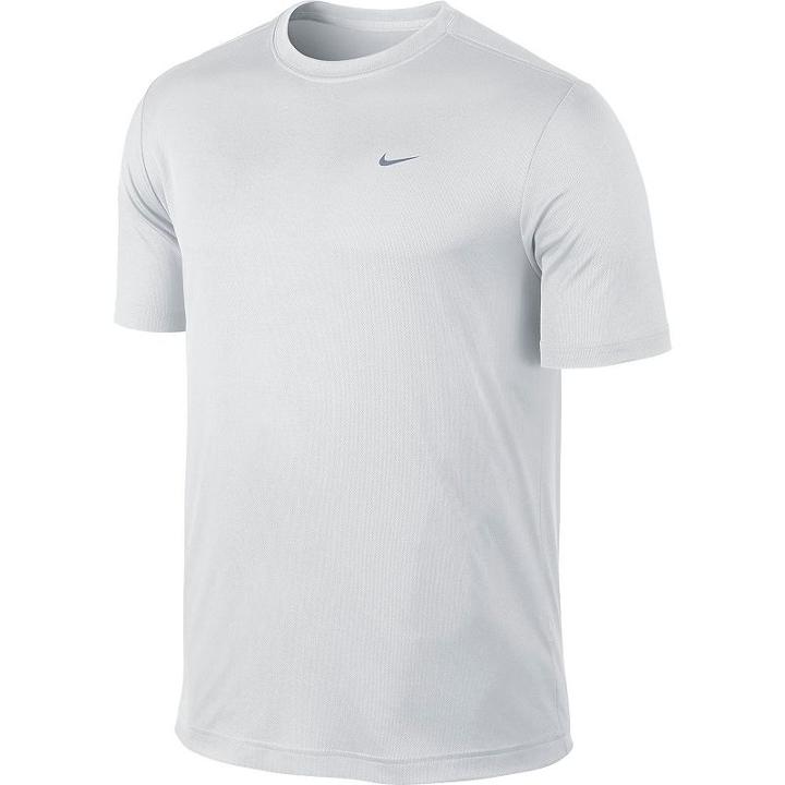 Men's Nike Dri-fit Running Performance Challenger Tee, Size: Small, White