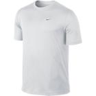 Men's Nike Dri-fit Running Performance Challenger Tee, Size: Small, White