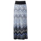 Women's Ab Studio Contrast Print Maxi Skirt, Size: Regular, Ovrfl Oth