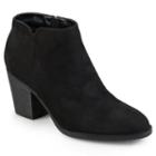 Journee Collection Desie Women's Ankle Boots, Girl's, Size: Medium (11), Black