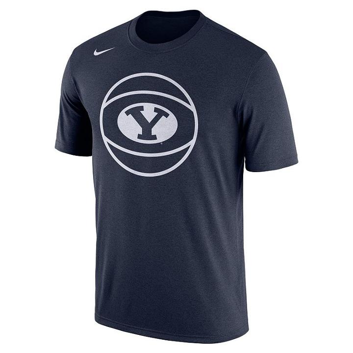 Men's Nike Byu Cougars Legend Basketball Tee, Size: Medium, Orange Oth