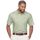 Men's Haggar&reg; Regular-fit Performance Polo, Size: Medium, Med Brown