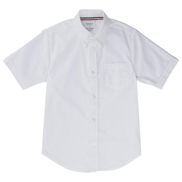 Boys 4-20 French Toast School Uniform Oxford Button-down Dress Shirt, Boy's, Size: 7, White