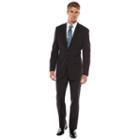 Men's Apt. 9&reg; Slim-fit Unhemmed Suit, Size: 43r 35, Black