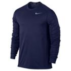 Men's Nike Running Dri-fit Tee, Size: Large, Med Blue