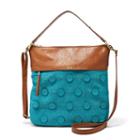 Relic Sophie Blue Polka Dot Convertible Crossbody Bag, Women's, Ovrfl Oth