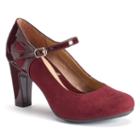 Croft & Barrow&reg; Women's Ortholite Mary Jane Heels, Size: 7, Dark Red