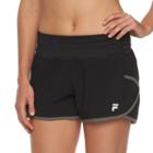 Women's Fila Sport&reg; Reflective Running Shorts, Size: Xs, Black