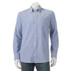 Big & Tall Sonoma Goods For Life&reg; Classic-fit Oxford Button-down Shirt, Men's, Size: Xl Tall, Dark Blue