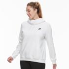 Plus Size Nike Cowlneck Hoodie, Women's, Size: 2xl, Light Grey